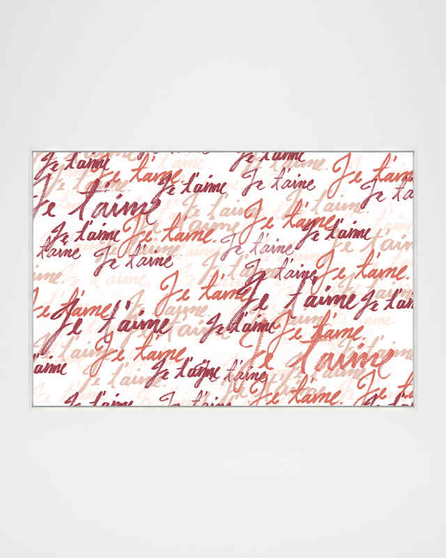 "Je Tamie" Framed Giclee by Richard Ryder, 46.5" x 31.5"